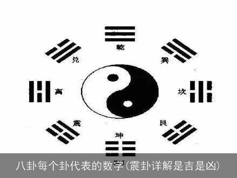 八卦每个卦代表的数字(震卦详解是吉是凶)